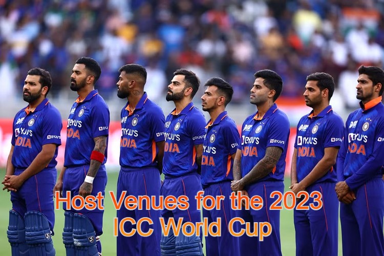 Host Venues for the 2023 ICC World Cup
