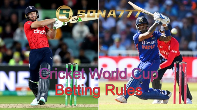 Cricket World Cup Betting Rules